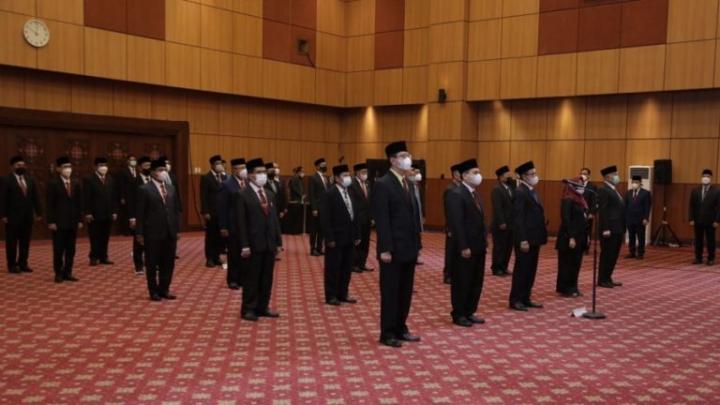 Prof Wan Jamaluddin Resmi Dilantik Menjadi Rektor UIN Raden Intan Lampung Masa Bakti 2022-2026